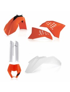 KIT PLÁSTICOS COMPLETO ACERBIS KTM EXC / EXC-F 2008-2011 COR ORIGINAL
